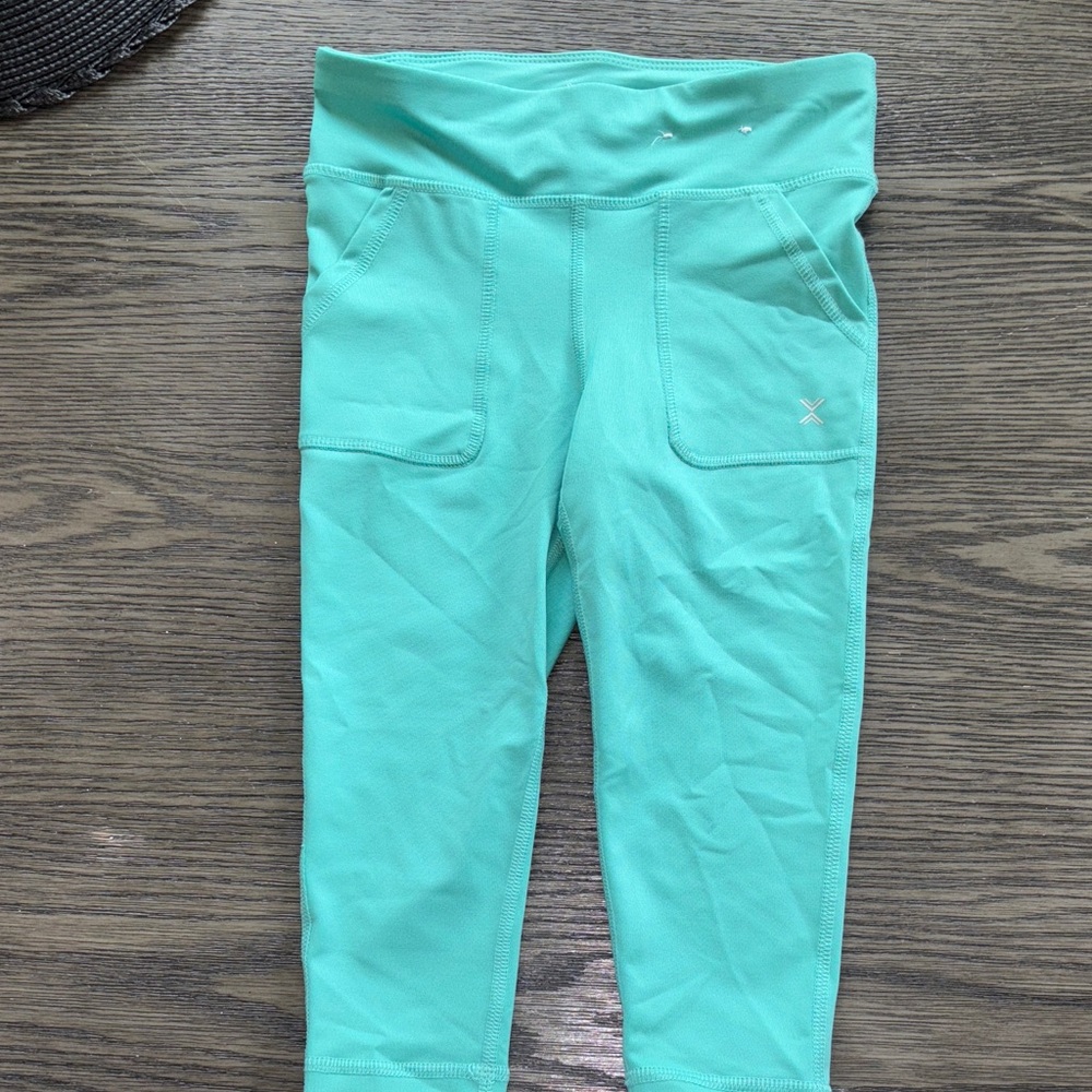 Kids Aqua Leggings